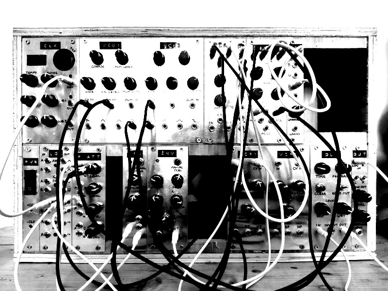 My synth - hover a module for more info!